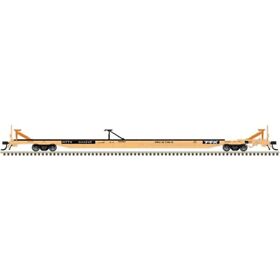 50004445 Atlas N Ttx Company Rttx 89foot Flat Car #604267