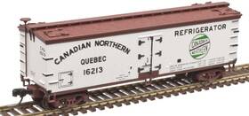 50005490 Atlas N Scale 40ft Wood Reefer Canadian Northern Quebec/cnq #16194 50005490 Atlas N Scale 40ft Wood Reefer Canadian Northern Quebec/cnq #16194