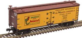 50005494 Atlas N Scale 40ft Wood Reefer Parrot Brand Potatoes/macx Yellow/brown #3300