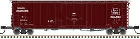 50005703 Atlas N Scale 50ft Ga Rbl Plug-door Boxcar Rock Island Red/white #6551