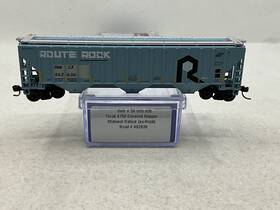 50005926 Atlas Nib N Scale Midwest Railcar Ex-rock 4750 Covered Hopper #462636 #50005926