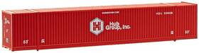 50005952 Atlas N Scale 53ft Container 3-pack Hub Group/orange #634334/634406/634608 50005952 Atlas N Scale 53ft Container 3-pack Hub Group/orange #634334/634406/634608