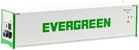 50005998 Atlas N Scale 40ft Reefer Container 3-pk Evergreen/emcu #5321382/5321401/5321443