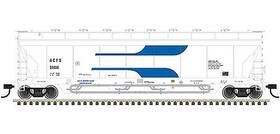 50006066 Atlas Pressuraide Covered Hopper Acfx #51417 - N Scale Model Train Freight Car 50006066 Atlas Pressuraide Covered Hopper Acfx #51417 - N Scale Model Train Freight Car