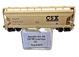 50006114 Atlas Trainman N Scale Covered Hopper Csx Csxt #226761. Read Description