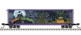 50006267 Atlas Master 50ft Rbl Plug-door Boxcar Halloween Wtch #2022 - N Scale