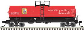 Atlas 50006595 N Ppg Columbia Southern Gatx 11 000 Gallon Tank Car #37240
