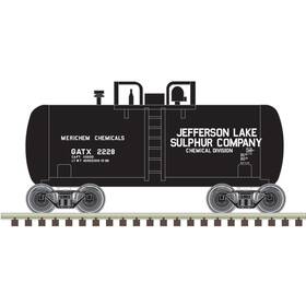 50006877 Atlas Trainman N Scale Beer Can Tank Car Jefferson Lake Sulphur # 2228