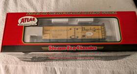 6123-2 Atlas Ho H.m. Hm Noack - Road 36 Wood Reefer Car Boxcar #3117