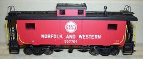 557764 Atlas 6305-4 Ho Norfolk And Western Ne-6 Caboose #557764 Ln In Original Box