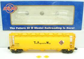 6310-2 Atlas O Toledo Peoria And Western Acf 3-bay Cylindrical #10007 - 3 Rail Ln