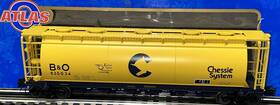 3-rail Atlas 6332-2 O Chessie System Acf 6-bay Cylinder Hopper #835034 B&o O-scale