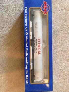 Atlas 6401-1 O Gauge 33 000 Gal Acf Tank Car- Technical Propellants