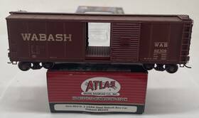 6419-2 Atlas Ho Scale Wabash Usra Steel Rebuilt Box Car Weathered #82309