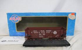 7432-2 Atlas 642988743229 Atlas- Inch O 50 Ton War Emergency Hopper Car Item# Prr Bonds - 2 Rail