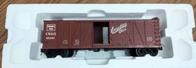 3-rail Atlas 64523 O #64523 Burlington Route Cb&q Usra Wood Box Car #16091