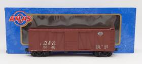 6453-3 Atlas O Gauge New York Central Single-sheathed Boxcar 3 Rail Ln/box