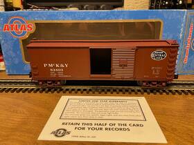 3-rail Atlas 6483-6 O New York Central Steel Re-built Usra Box Car #83403 In