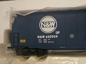 3-rail Atlas 6533-1 O Norfolk And Western 60ft Sd Auto Parts Box Car #600909 In