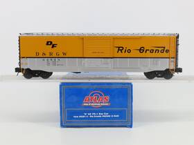 3-rail Atlas 6581-2 O Gauge D&rgw Rio Grande 50ft Ps-1 Box Car #60508 3-rail Atlas 6581-2 O Gauge D&rgw Rio Grande 50ft Ps-1 Box Car #60508