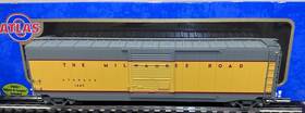 3-rail Atlas 6593-1 O-scale Milwaukee Road 50 Ps-1 Box Car Express