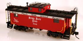 6672-1 Atlas Inch O International Ne-6 Caboose Nickel Plate #768 3 Rail New