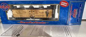 6741-1 Atlas O 3rail 40ft Woodside Refrigerator Car Heileman Brewing 19511 Urtc