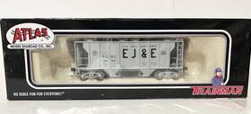 3282 Atlas 732573172029 Rtr Ho 1/87 Trainmen Ps2 Covered Hopper-ej&e Road #3282 Built Rail Car Mw