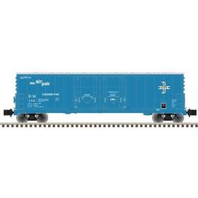 75000017 Atlas Z Scale Evans Double Plug Door Boxcar Boston And Maine #134