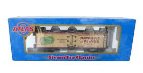 8103-2 Atlas Steam Era Classics O 40ft Woodside Refrigerator Car 3 Rail #3904
