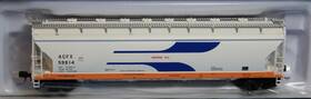 Atlas 840245206092 N Scale - Model Rr 50 006 084 Acfx Venturi Acf Pressureaide Hopper