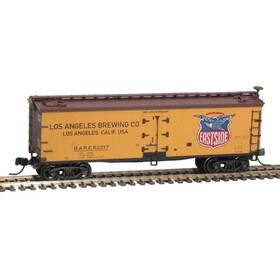 50005620 Atlas 843069182115 Eastside La Brewing 40ft Wood Reefer Box Car Road #60219 #50005620 N Scale