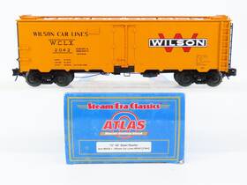 3-rail Atlas 8538-1 O Gauge Wclx Wilson Car Lines 40ft Steel Reefer #2042