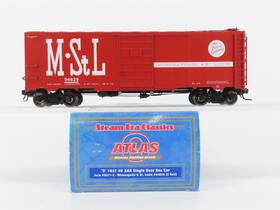 2-rail Atlas 9571-3 O Scale M&stl Railway 1937 40ft Aar Single Door Boxcar #54628 2-rail Atlas 9571-3 O Scale M&stl Railway 1937 40ft Aar Single Door Boxcar #54628