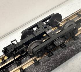 Acw-3 Atlas 1 Pair O Scale 3 Rail Commonwealth Metal Trucks New
