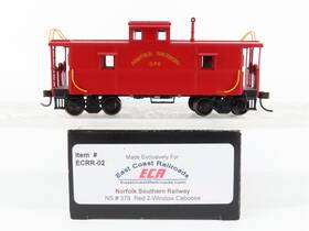 Ecrr-02 Atlas Ho Scale Trainman Ns Norfolk Southern Railway Cupola Caboose #376