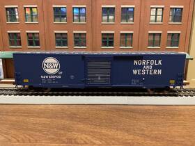 600920 Atlas Ho 1655-3 Norfolk And Western Acf 60ft Auto Parts Box Car #600920 In