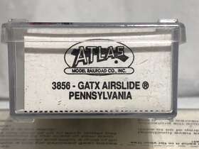 Jd-3856 Atlas N Scale Jd 3856 Pennsylvania Railroad Gatx Airslide Hopper Rd# 261443