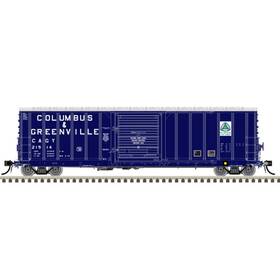 20007139 Atlas Master 840245231070 Ho Scale Cncf 5000 Boxcar Columbus And Greenville Cagy 21514