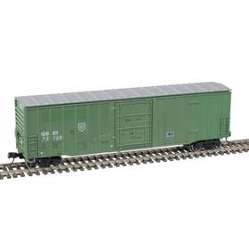 50005460 Atlas Model Railroad N Quebec Gatineau Ex-cp Rail Patched Nsc 5111 50ft Box Car #75284 Green 50005460 Atlas Model Railroad N Quebec Gatineau Ex-cp Rail Patched Nsc 5111 50ft Box Car #75284 Green