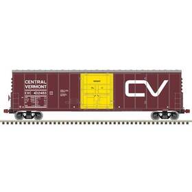 Atl20006525 Atlas Model Railroad Ho Newsprint Box Car Cv 402312 Rolling Stock