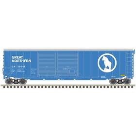 Atl20006579 Atlas Model Railroad Ho 50ft Postwar Box Car Great Northern 35055