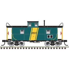 Atl20006764 Atlas Model Railroad Ho C&o Cupola Caboose Black River Western 34