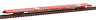 Atl50001040 Atlas N Acf 89foot 4in Intermodal Flatcar With Mid End Hitches Ready To Run P 50001040