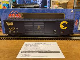 3007601-1 Atlas O C&o Chessie System 50ft Ps-1 Double Door Box Car #22087 3-rail