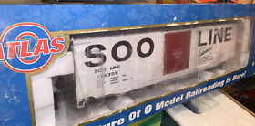8869-2 Atlas O Soo Line 50 Ps-1 Plug Door Box Car Scale Master Rolling Stock New
