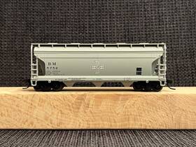 5752 Atlas Trainman 843375015756 50 000 275 Acf 3560 Covered Hopper Boston And Maine Bm - Nib