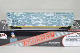 Twtl07 Atlas Ho Scale Csx Transportation Rr Honoring Veterans 50ft Box Car Train