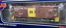 2001749-2 Atlaso 843069181514 Atlas O-scale Southern Bay Window Caboose #x237 3-rail Trainman Mth