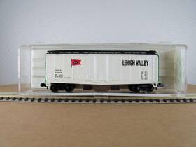Ts1100-1 Aztec Mfg Co N Scale Track Star Lehigh Valley Cleaning Box Car With Cs
